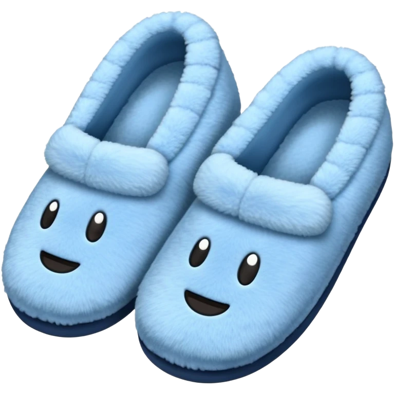 a pair of slippers with hands and feet emoji
