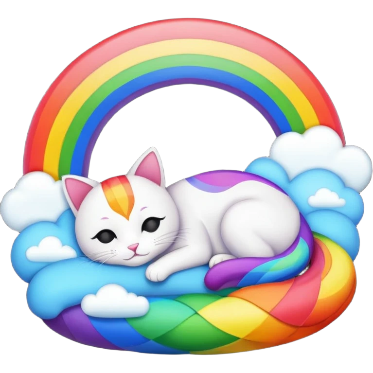 catnap and craftycorn past black rainbow emoji