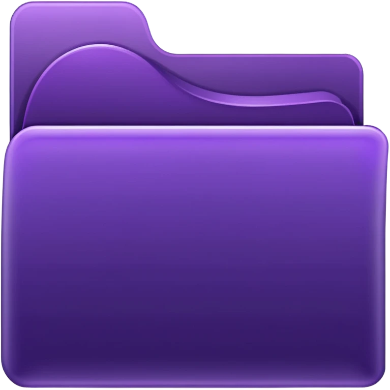dark purple folder icon set emoji