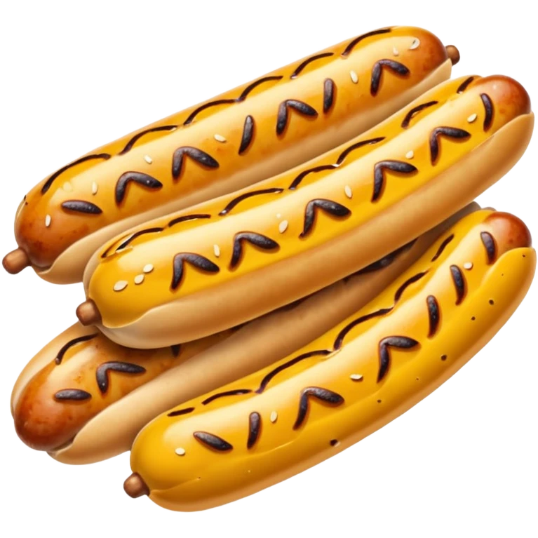 mustard sausage  emoji