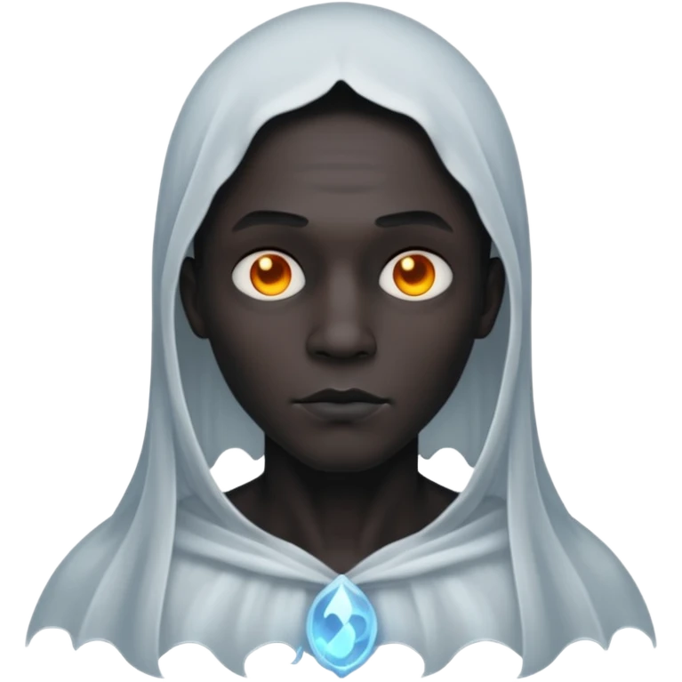 Gothic style GHOST male, black emoji