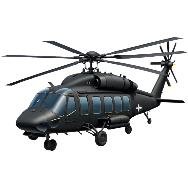 black hawk emoji