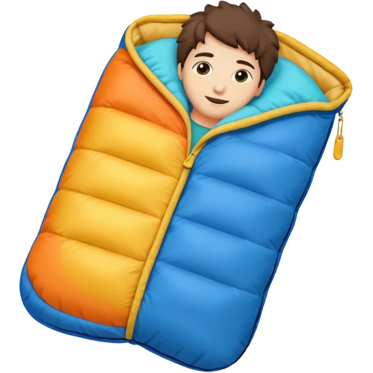Camp Essentials, sleeping bag emoji
