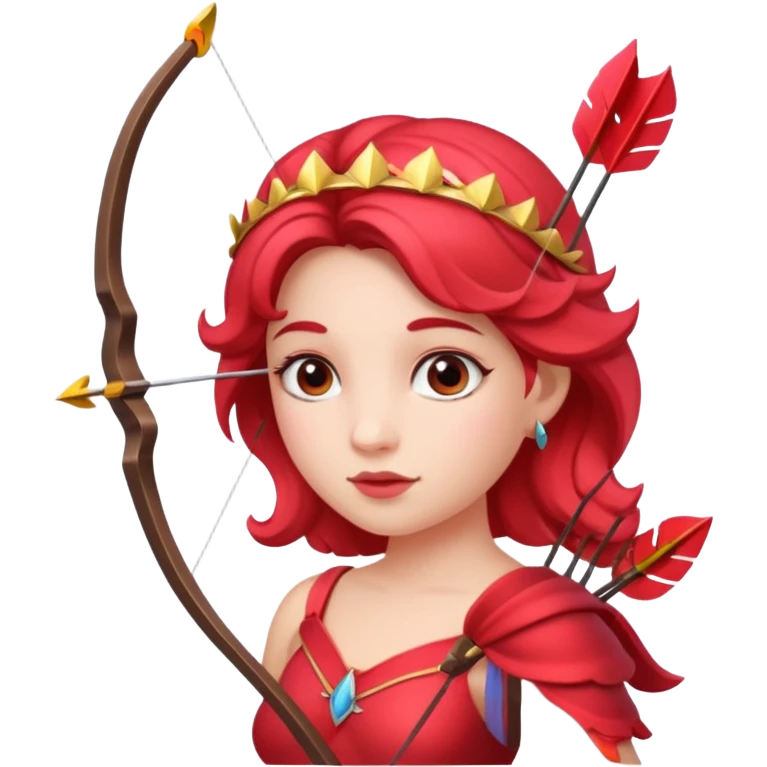 Cupid queen emoji