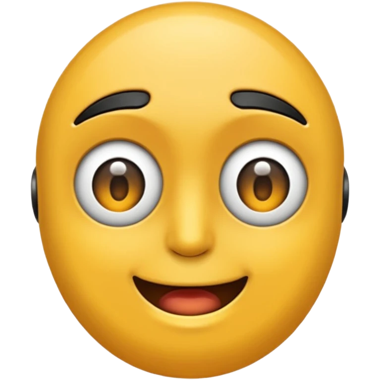 Сгенерируй мне бороду без человека в стиле эмодзи emoji