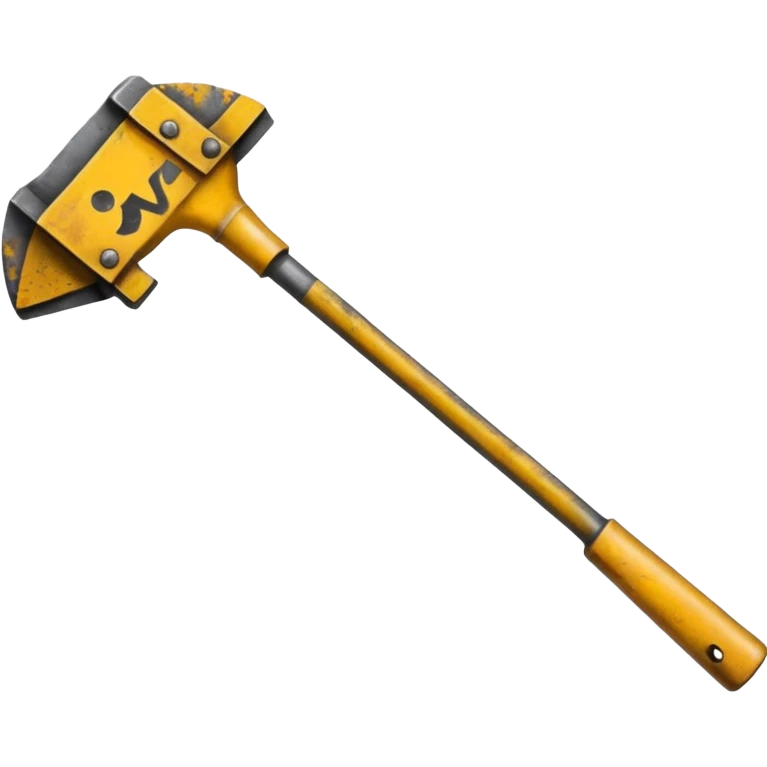 Double-ended coal mining pick emoji