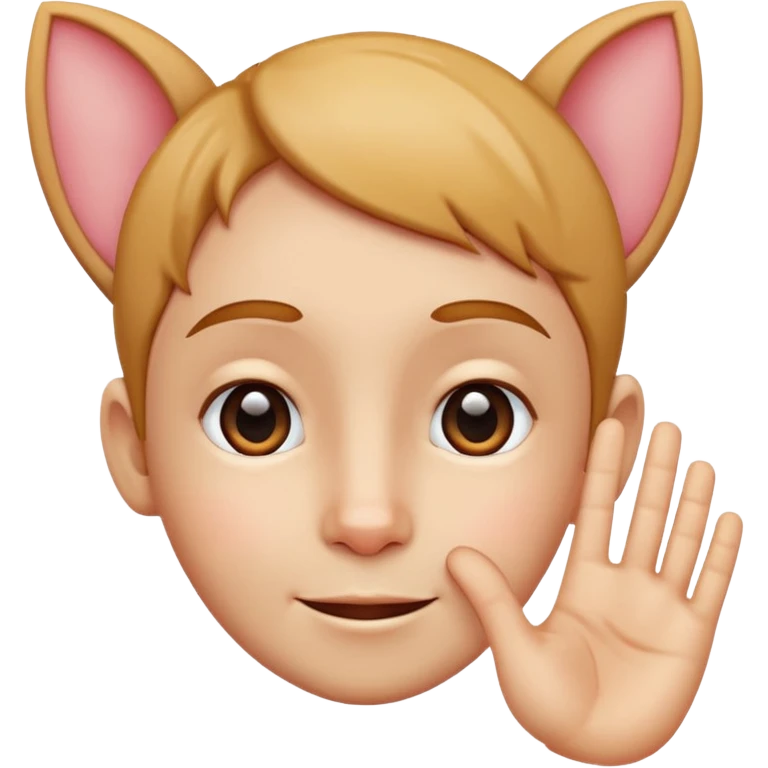 🤤🤟👂👂 emoji