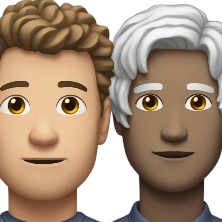 giant man next to normal man emoji