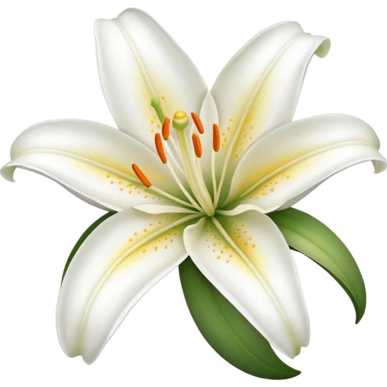 lily flower  emoji