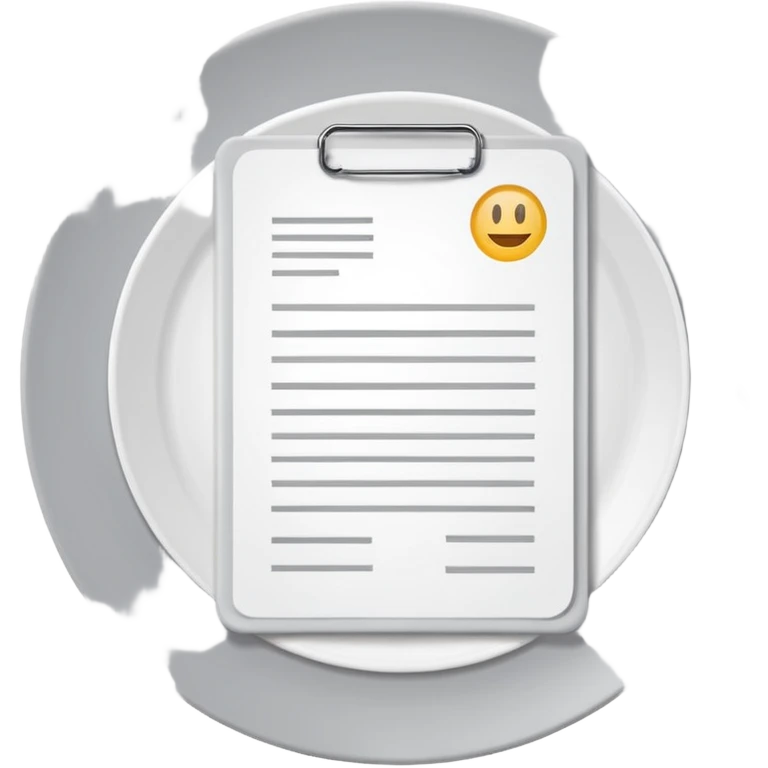 Icône de résumé/document emoji