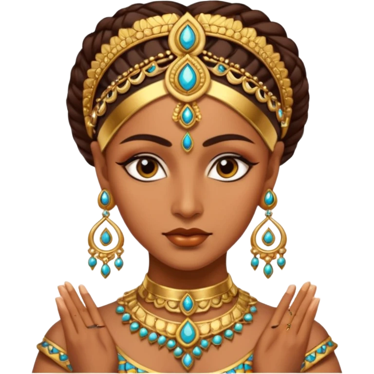 indian dancer face emoji
