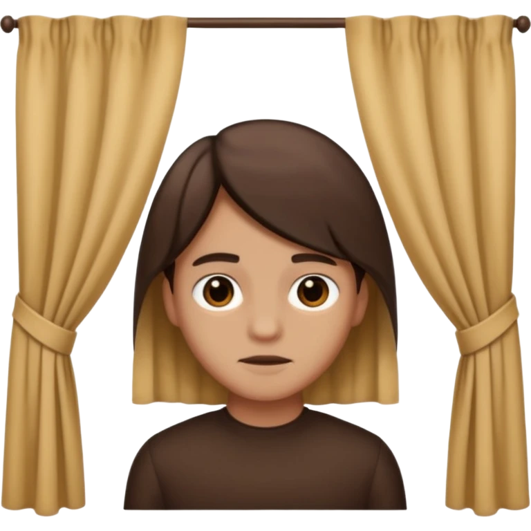 🫃 but with parted middle hair (curtains)  emoji