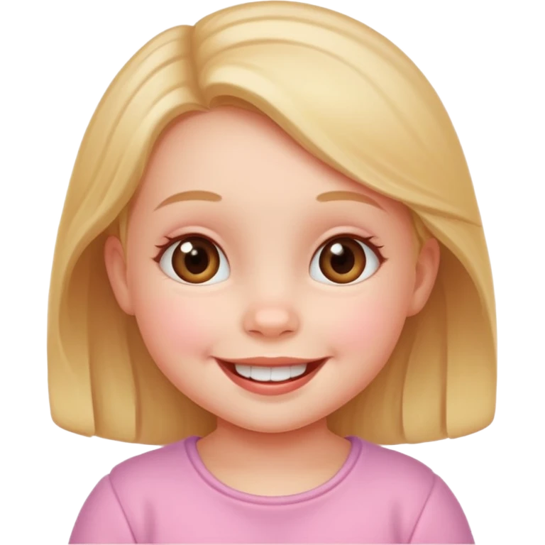Baby girl emoji
