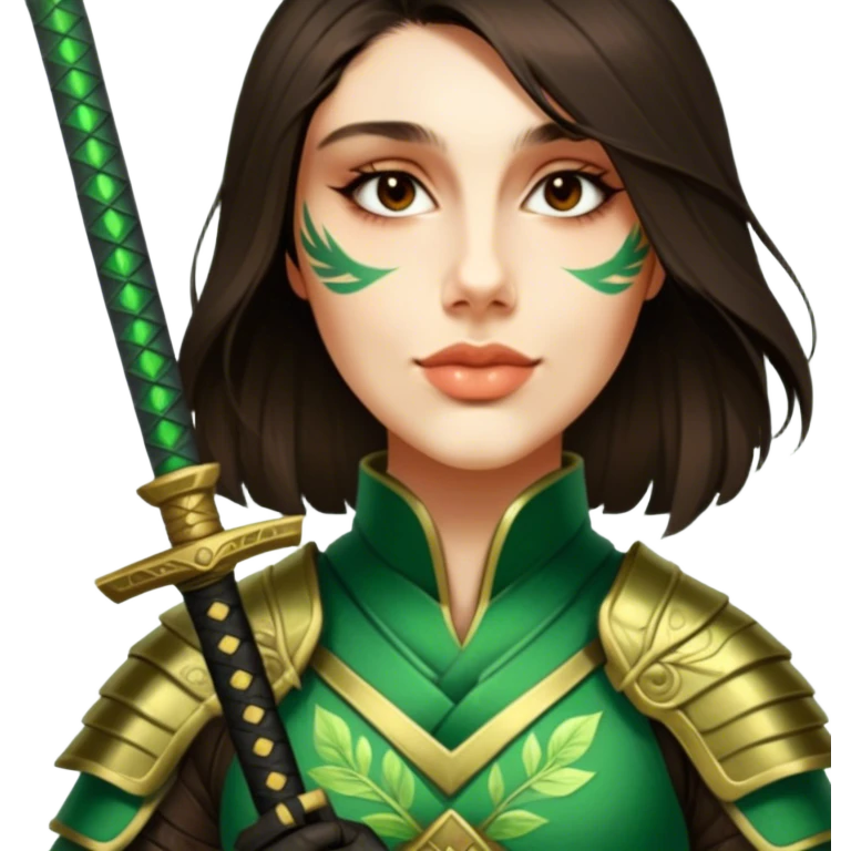 Emerald Samurai emoji