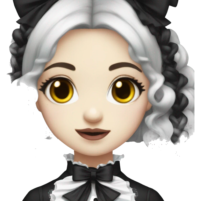 gothic lolita girl emoji