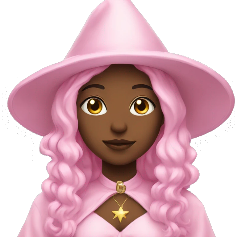 Light witch pink hello kityy emoji