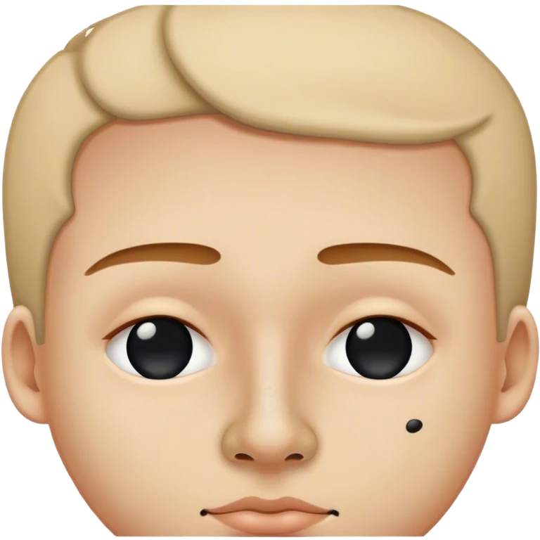 nose with blackhead strip emoji