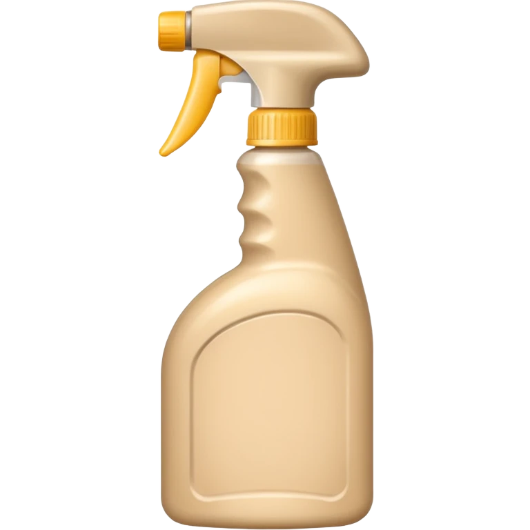 Beige spray bottle emoji