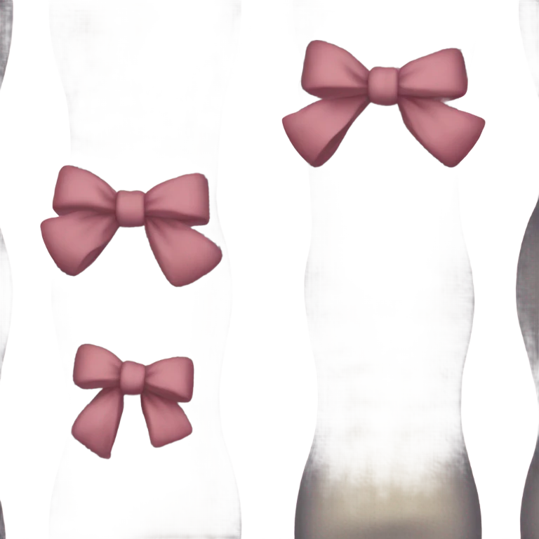 aesthetic biege socks with  bows emoji