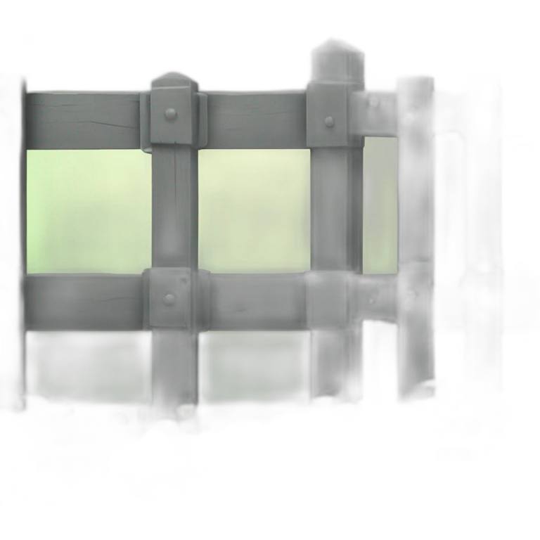 gate fence emoji