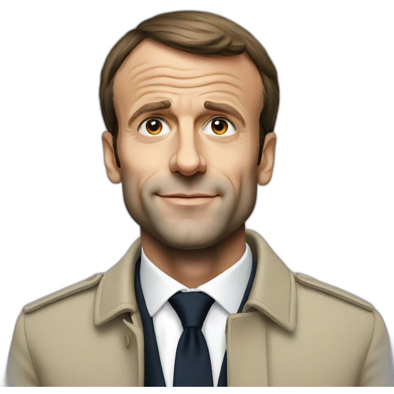 bold emmanuel macron emoji