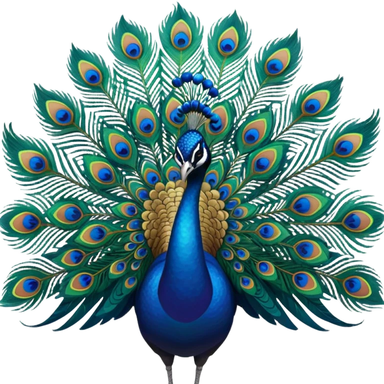 Peacock single Features  emoji