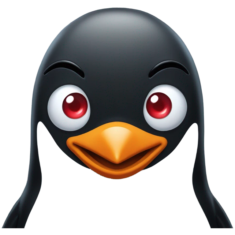 Satanic penguin  emoji