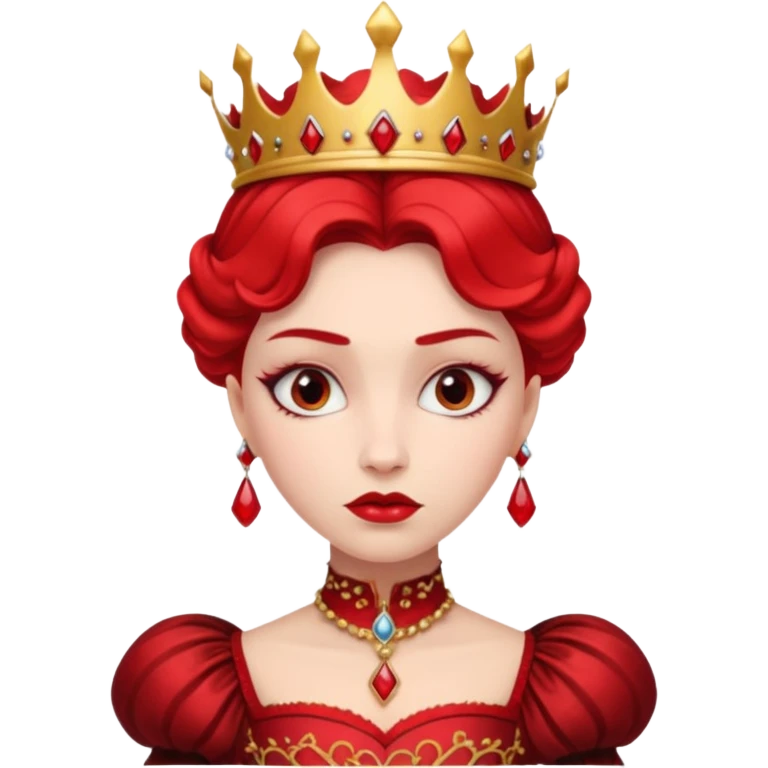 red queen emoji