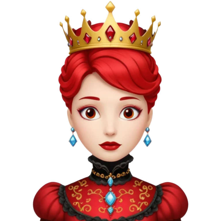 red queen emoji
