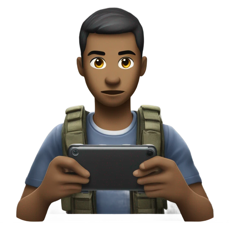 playing call of duty mobile emoji
