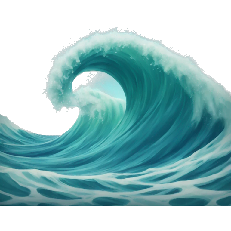 Sea wave  emoji