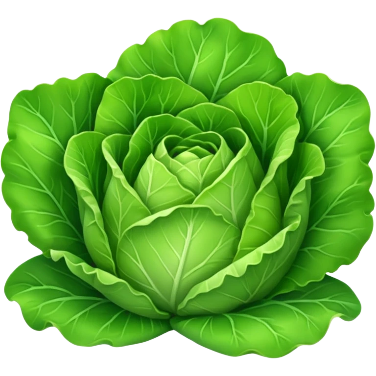 green lettuce emoji