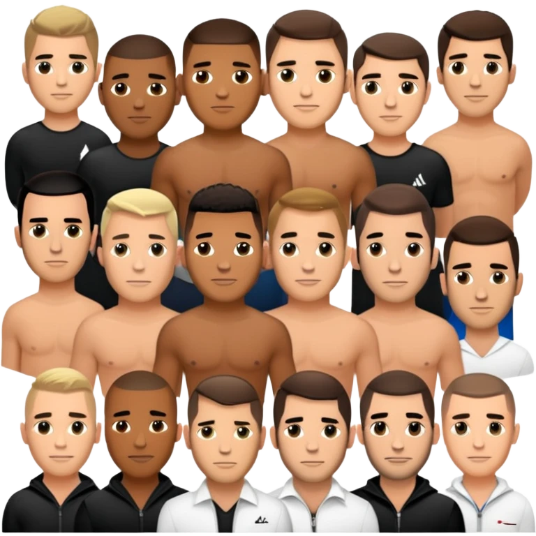 Hyper realistic Josh King 'JetSet' Madrid - Iman Gadzhi vs. Alex Hormozi vs. Sebastian Ghiorghiu vs. Andrew Tate. Vs Branden Condy vs Grant Cardone vs Tony Robins vs Luke Belmar vs Daniel G vs Graham Stephan vs Jason Fallen vs Russell Brunson emoji