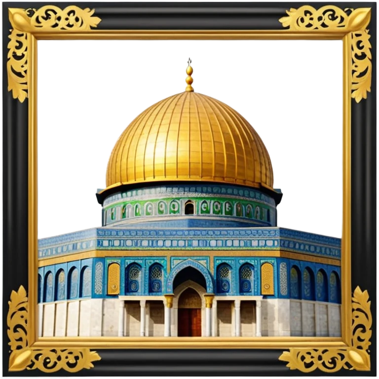 Dome of the rock, Palestine emoji