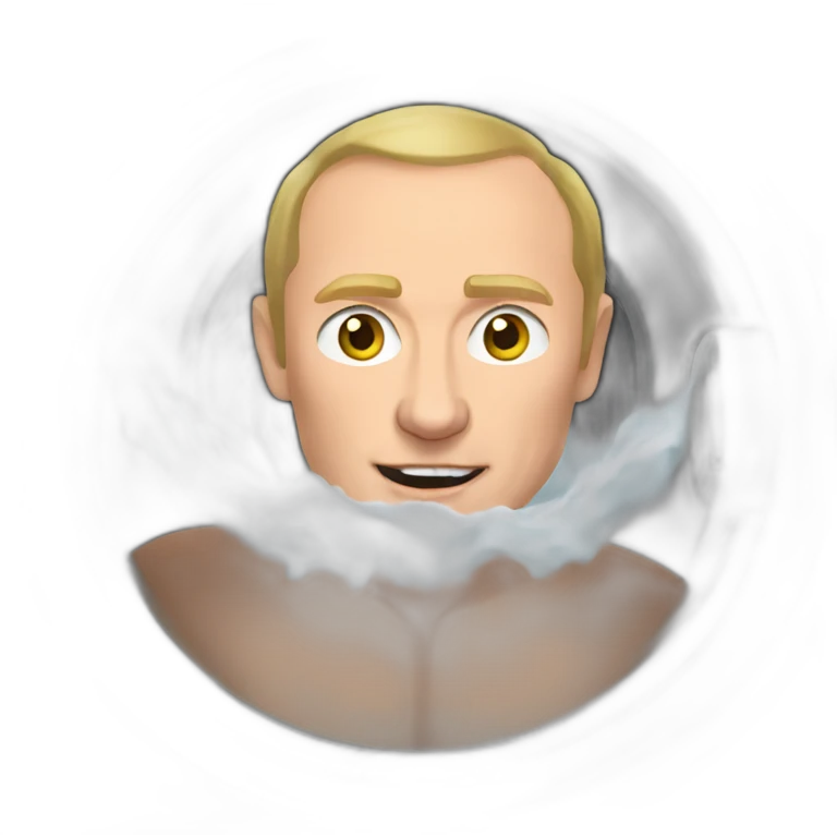 Putin inside washing machine emoji
