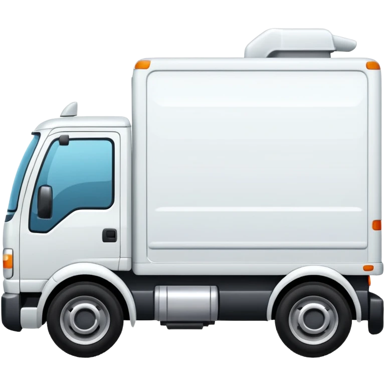 Truck white emoji