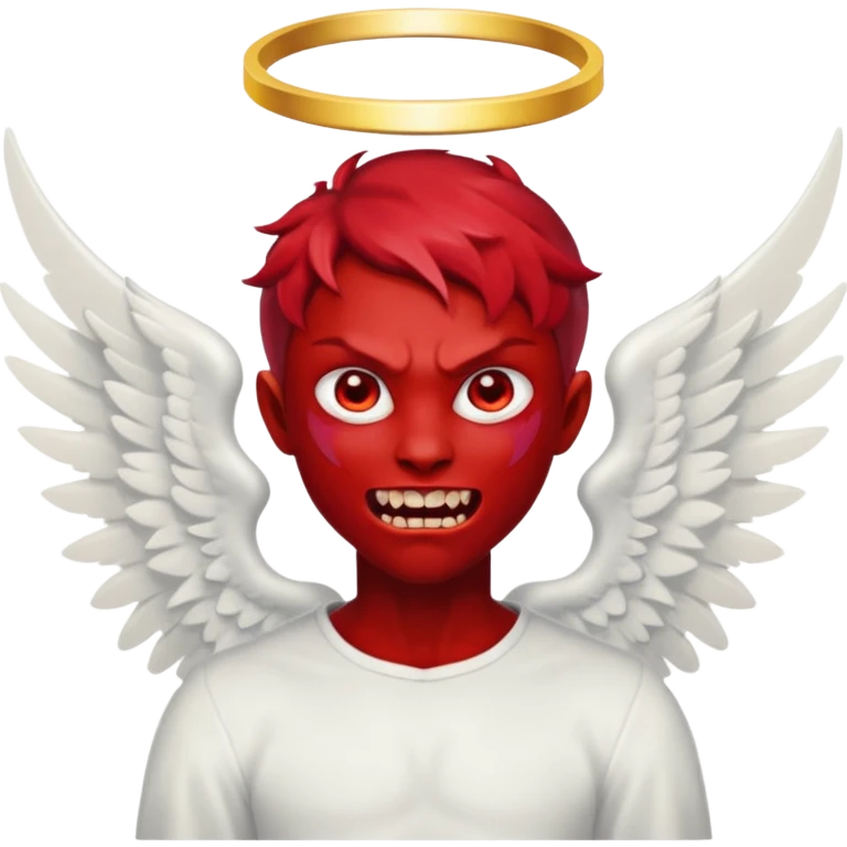 شيطان وملائكة emoji