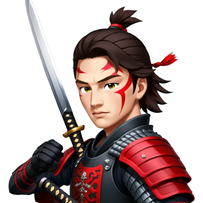 Fierce Samurai emoji