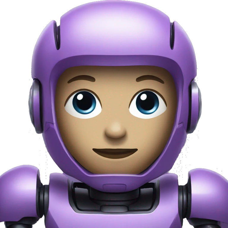 AI ROBOT purple emoji