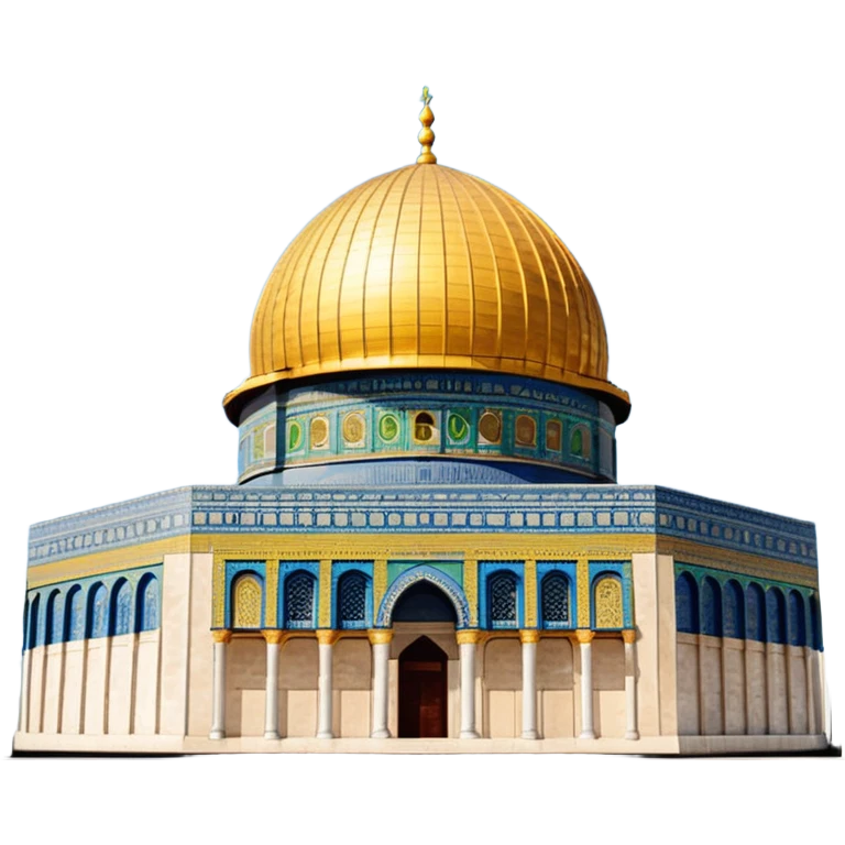 Dome of the rock, Palestine emoji