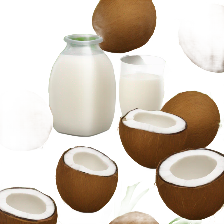 coconut milk emoji