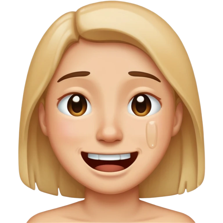 Smile cry  emoji