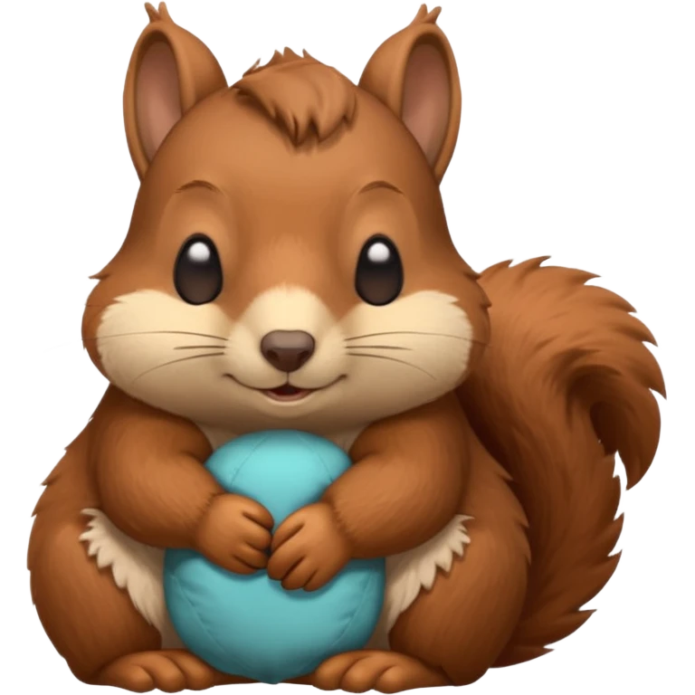sleepy squirrel eyes closed emoji