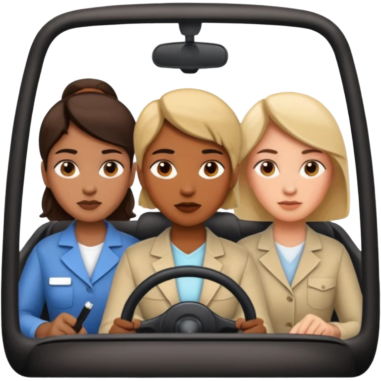 experts driving emoji