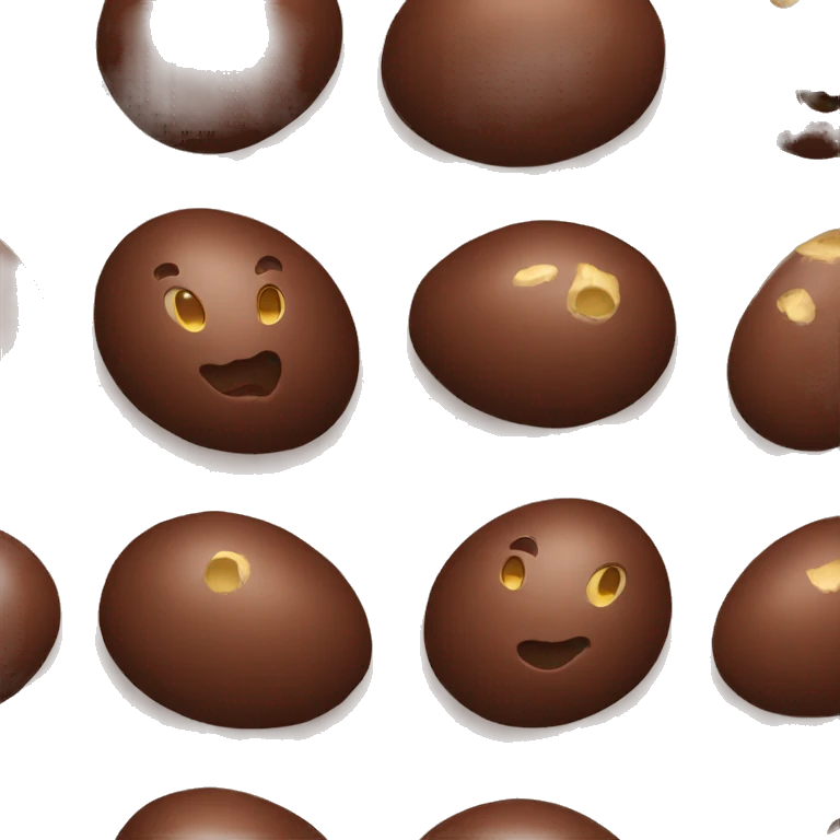 easter egg chocolate emoji