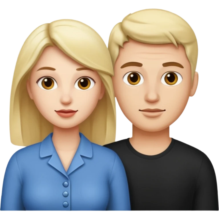 Woman pegging man emoji