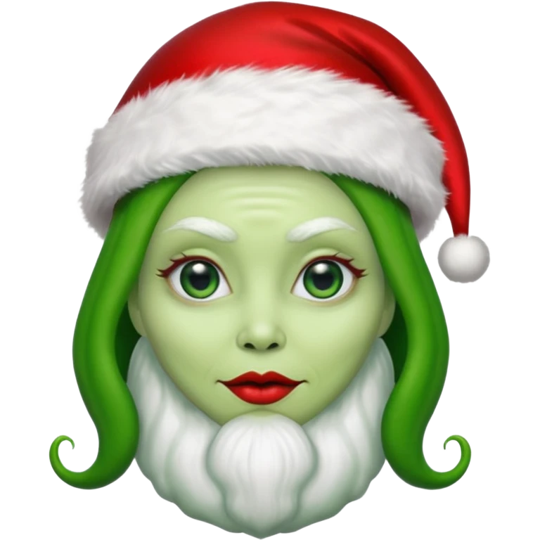 women santa alien 
   emoji