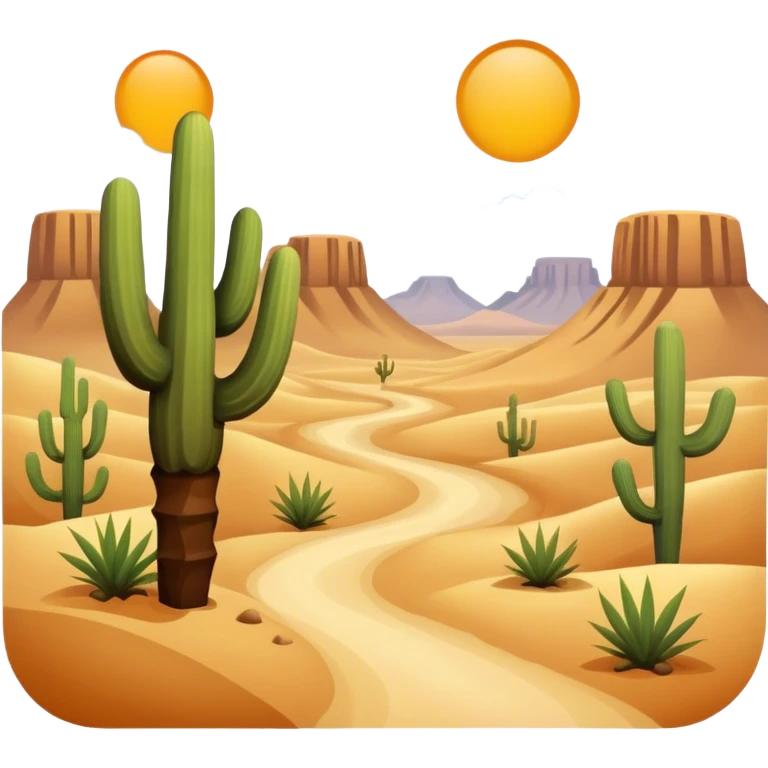 Desert emoji