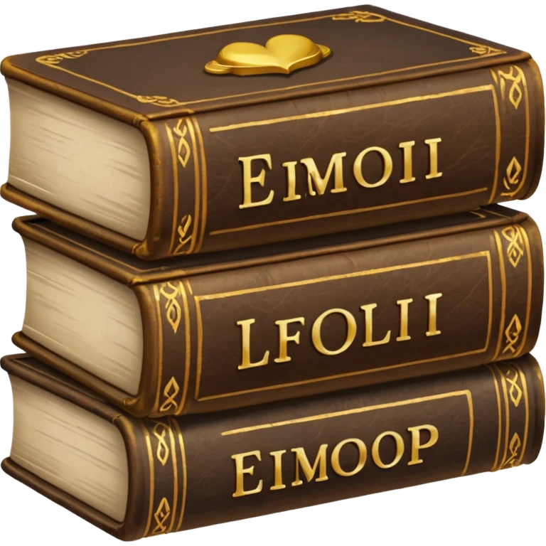 Dark academia emoji