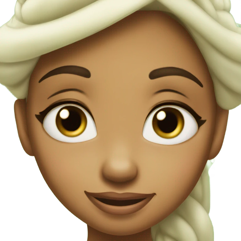 princess tiana crying  emoji